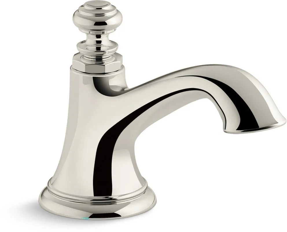 KOHLER 72759-SN Artifacts Two Handle Widespread Bathroom Sink Faucet in Vibrant Polished Nickel