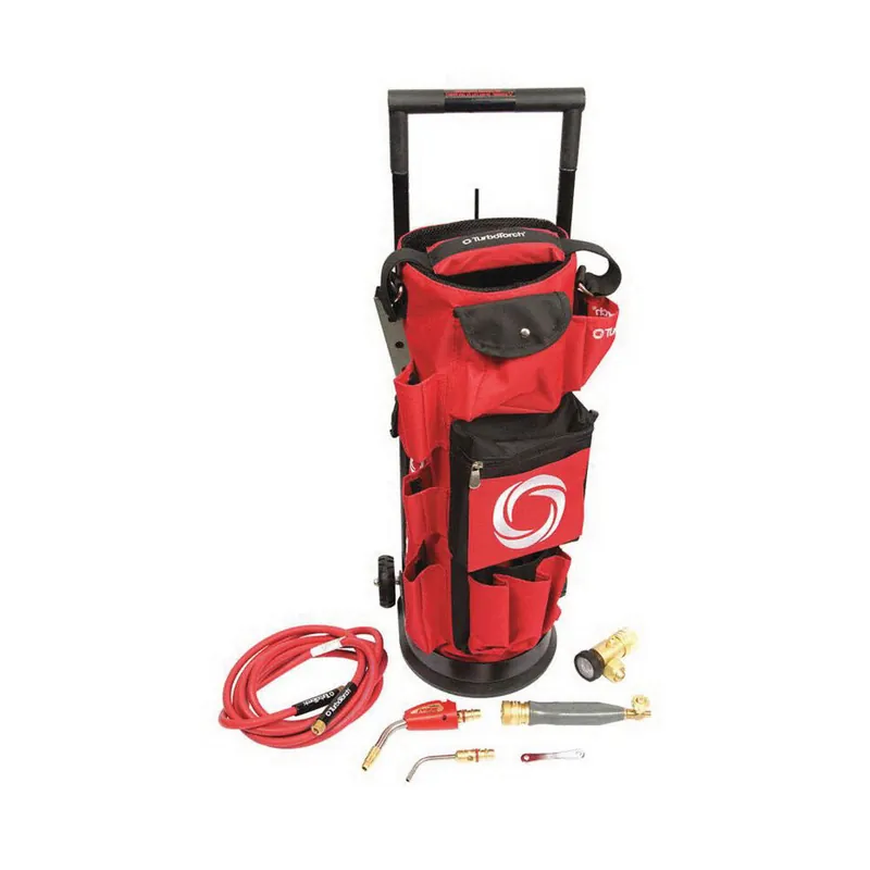 Victor Technologies TDLX2010B Acetylene Roller Tote Outfit For Use With Plumbing HVAC/R Metalworking