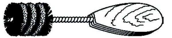 Mill-Rose 94070 Refrigeration Brush 1-1/8 in Dia Brush