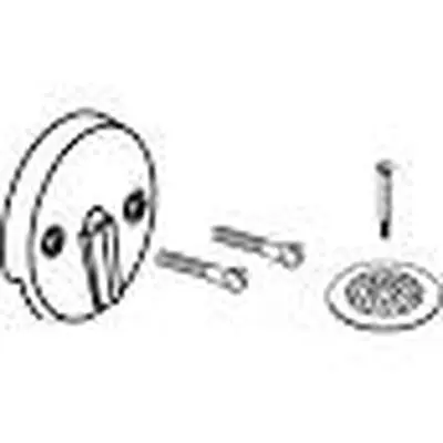 WATCO 38702-BZ Watco Mfg 38702-BZ Oil Rubbed Bronze Trip Lever Trim Kit Less Linkage