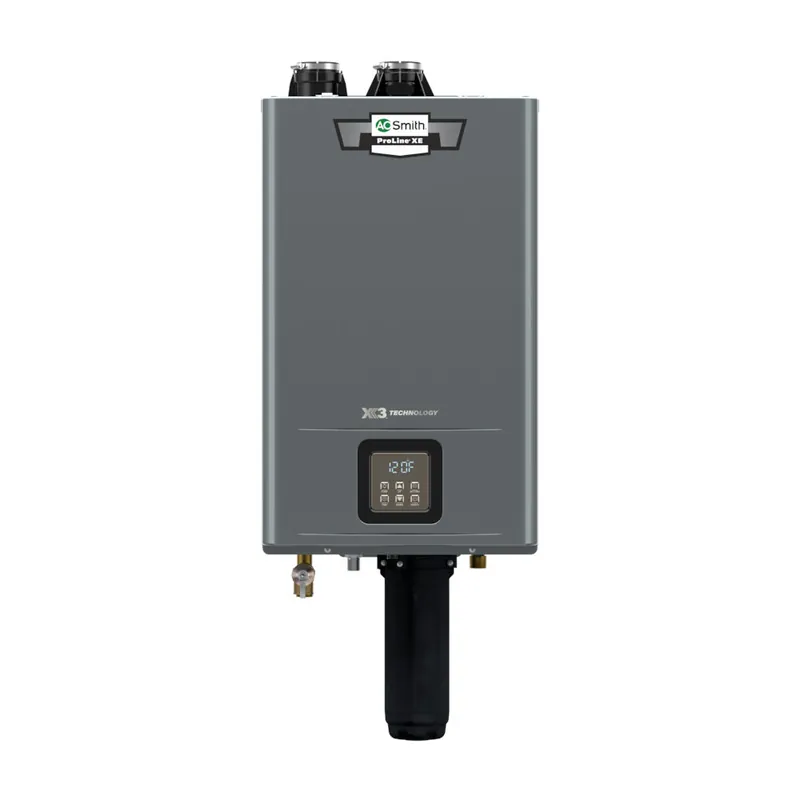 AO SMITH Adapt™+ Premium Condensing Ultra-Low NOx 180,000 BTU Natural Gas Tankless Water Heater with X3® Scale Prevention Technology