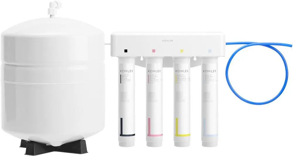 Kohler 22155-NA Aquifer Reverse Osmosis Under Sink Water Filtration System