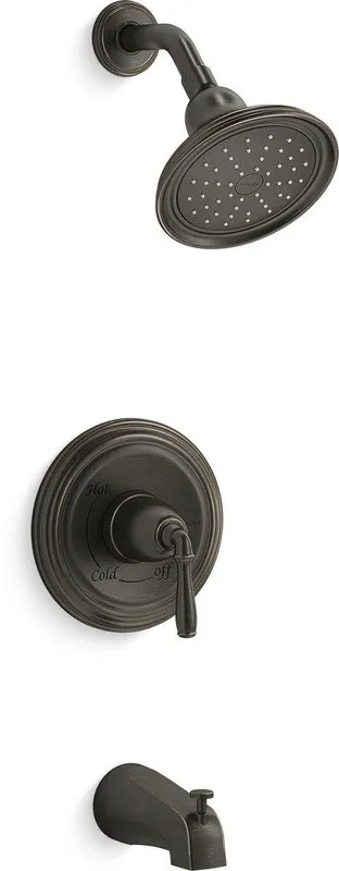 Kohler TS395-4G-2BZ Devonshire One Handle Single Function Bathtub & Shower Faucet