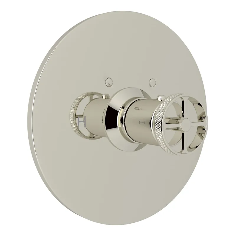 Rohl A4914IWPN Campo 3/4 Thermostatic Trim Without Volume Control in Polished Nickel