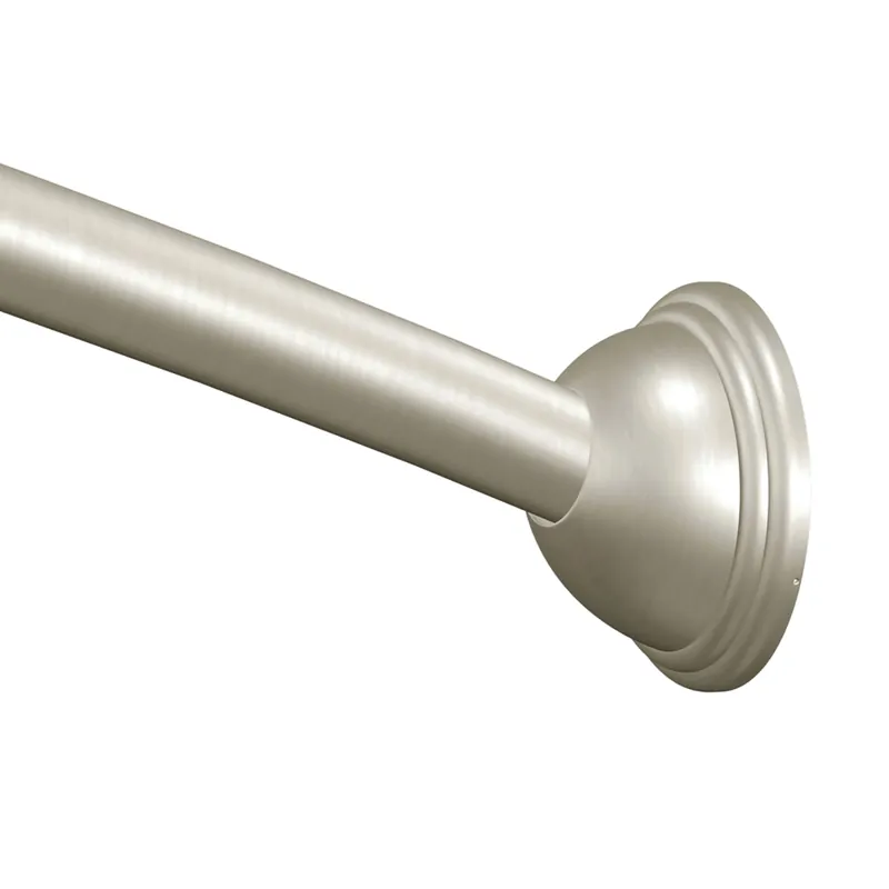 Moen DN2160BN Adjustable Curved Shower Rod in Brushed Nickel