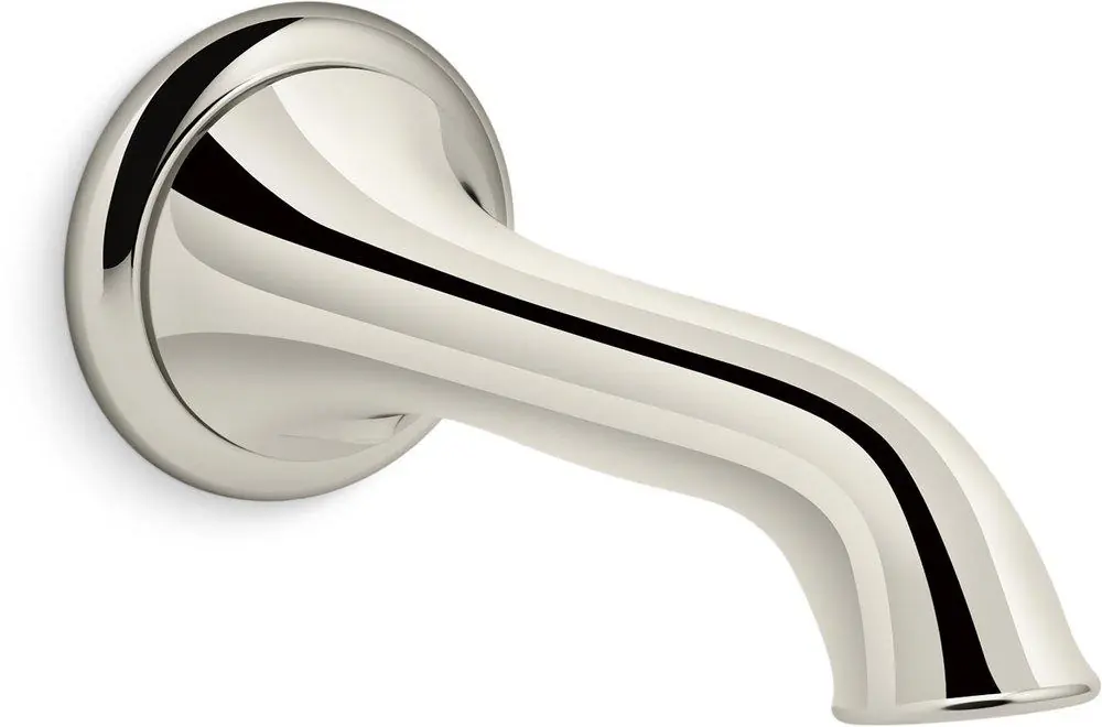 Kohler 72791-SN Artifacts Non-Diverter Tub Spout in Vibrant Polished Nickel