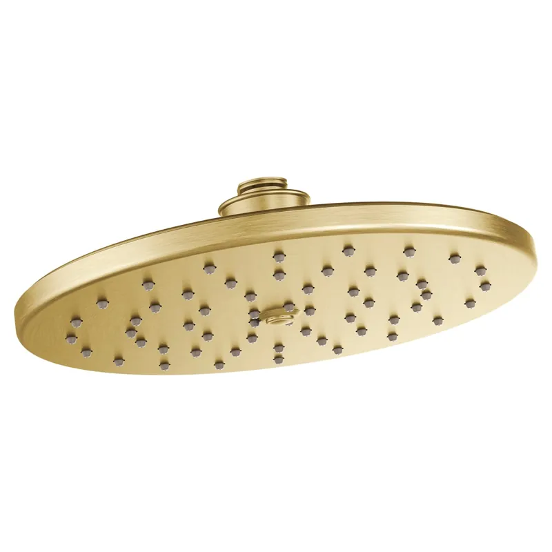 Moen S112EPBG Brushed Gold One-Function 10 Diameter Spray Head Rainshower
