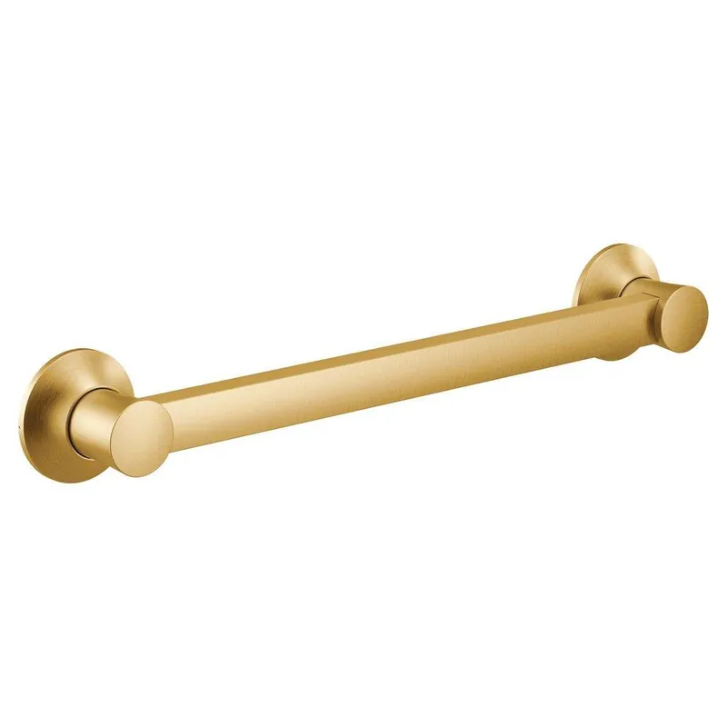 Moen YG0324BG Flara 24 in. Grab Bar in Brushed Gold