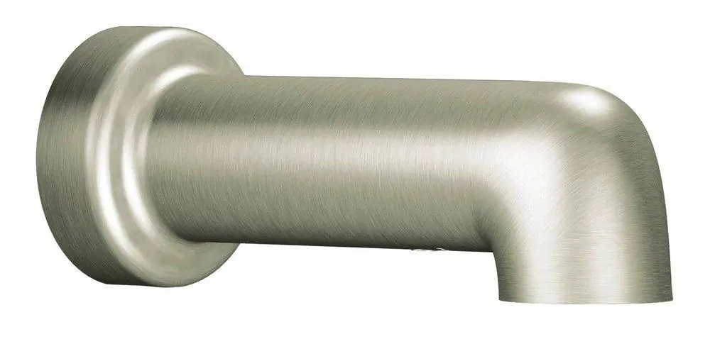 Moen 3892BN Level Non-Diverter Tub Spout in Brushed Nickel