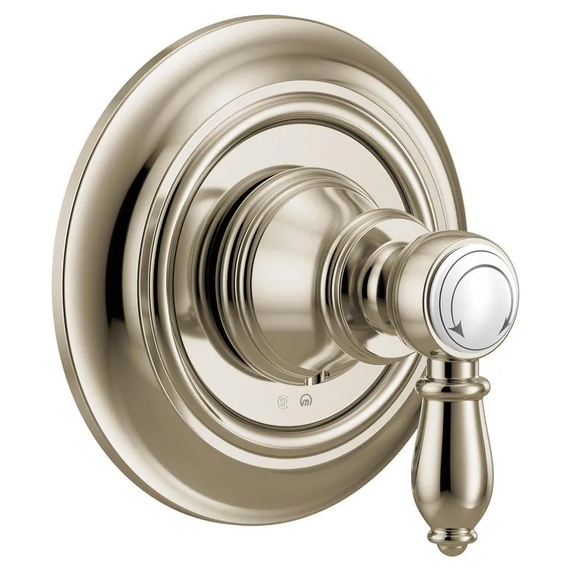 Moen UTS32205NL Weymouth Single Handle Diverter Valve Trim in Polished Nickel