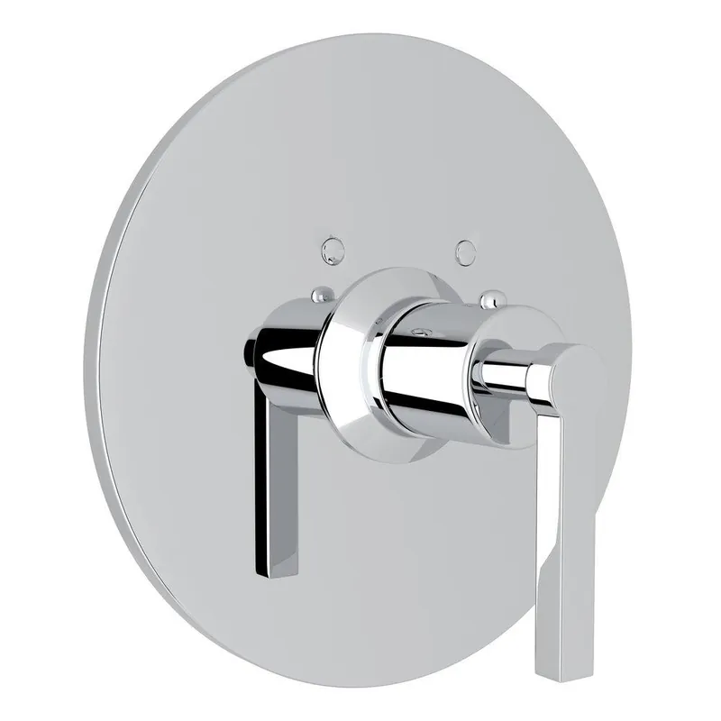 ROHL A4214LMAPC Lombardia Single Handle Thermostatic Valve Trim in Polished Chrome