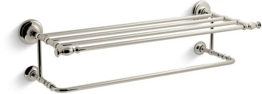 Kohler 72575-SN Artifacts 24 in Towel Bar in Vibrant Polished Nickel
