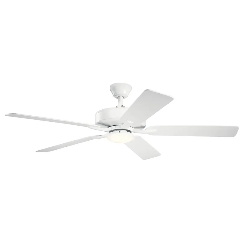 Kichler 330019WH Equipped with an integrated LED light and handheld wall control 52 Ceiling Fan
