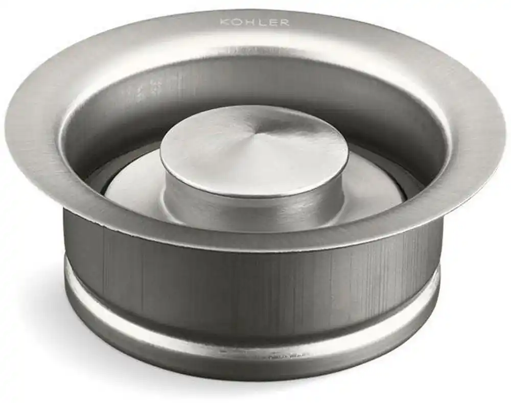 Kohler 11352-BS Metal Disposer Flange & Stopper in Brushed Stainless