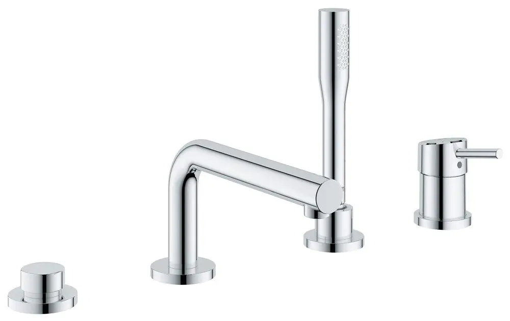 GROHE 19576002 Concetto Single Handle Roman Tub Faucet in StarLight Chrome