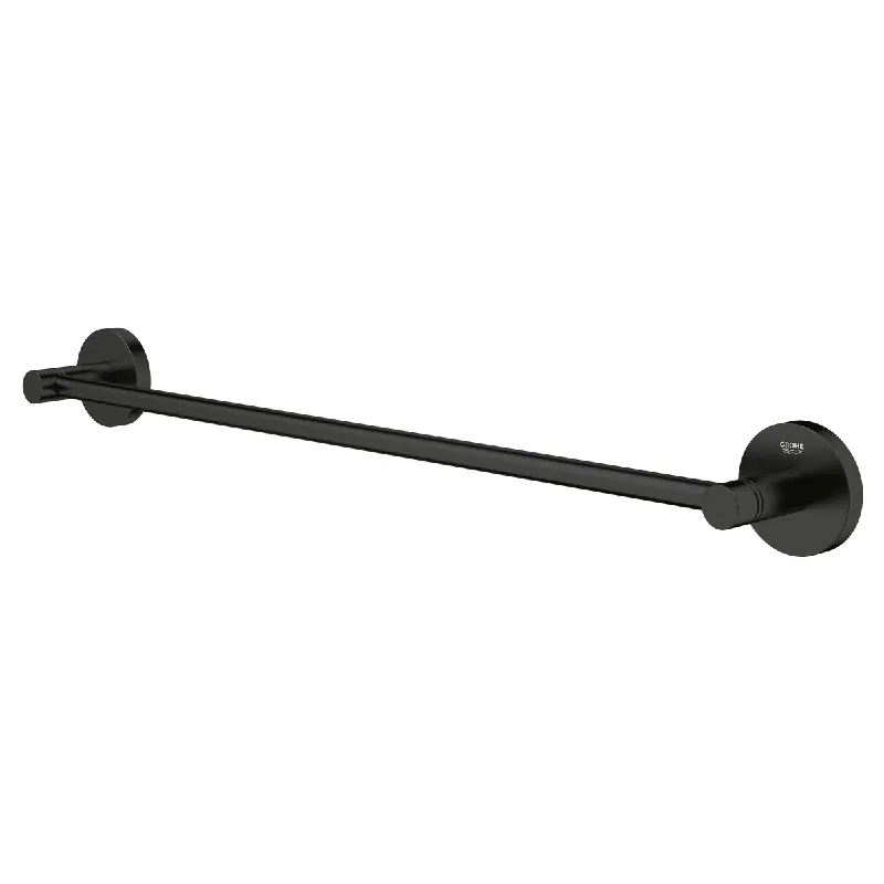 Grohe 406882431 18 Towel Bar in Matte Black