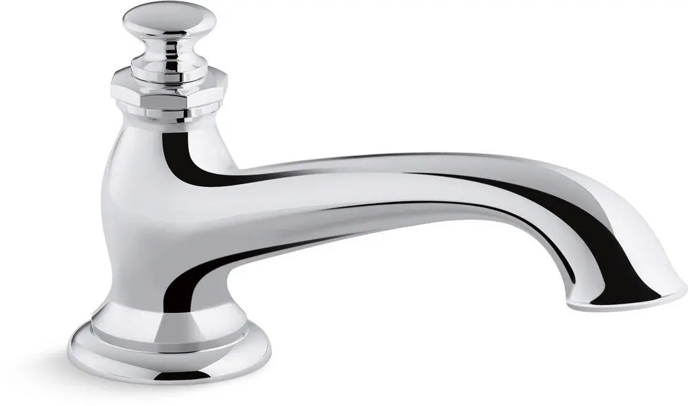 Kohler 72777-CP Artifacts Non-Diverter Tub Spout in Polished Chrome
