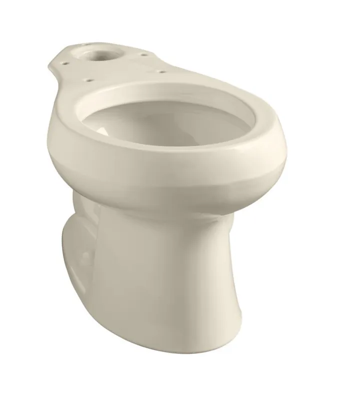 Kohler 4197-96 Wellworth Round Toilet Bowl in Biscuit