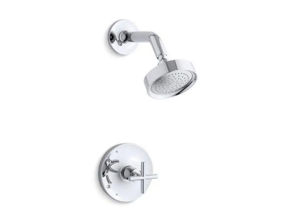 Kohler TS14422-3-CP Purist One Handle Single Function Shower Faucet 2.5 gpm (Trim Only) TS14422-3-CP