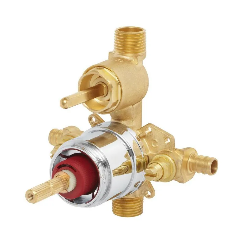 Speakman CPV-PB-DV-PXC Sentinel Mark II 1/2 in. PEX Crimp Connection Pressure Balancing Valve with Stops