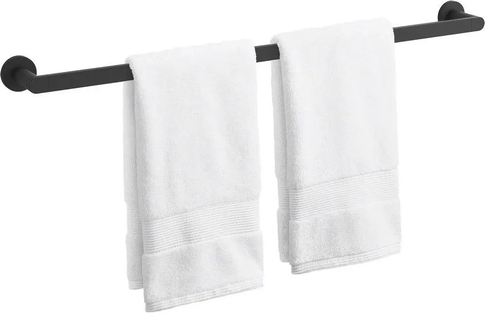 Kohler 73143-BL Composed 30 in. Towel Bar in Matte Black