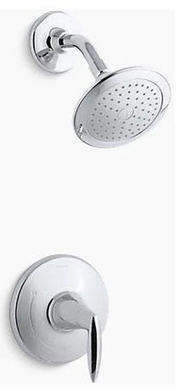 Kohler TS45106-4-CP Alteo One Handle Single Function Shower Faucet in Polished Chrome (Trim Only)