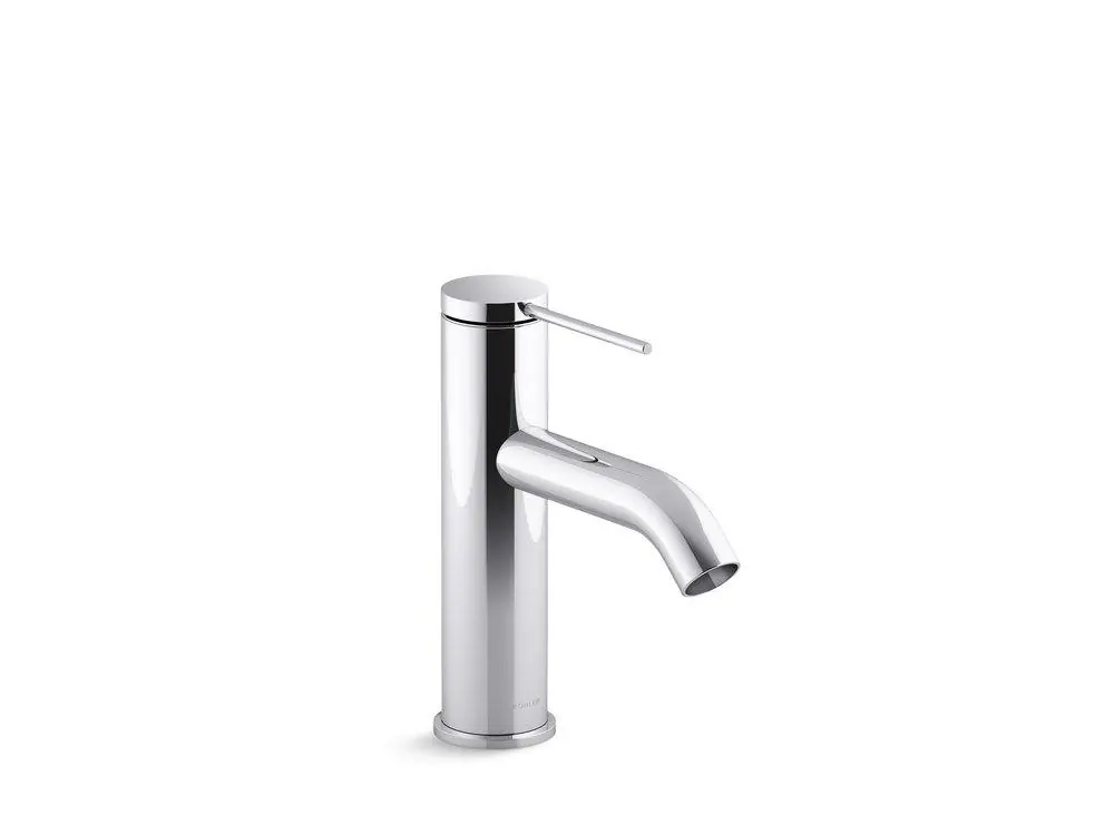 KOHLER 77958-4A-CP Components Single Handle Monoblock Bathroom Sink Faucet in Polished Chrome