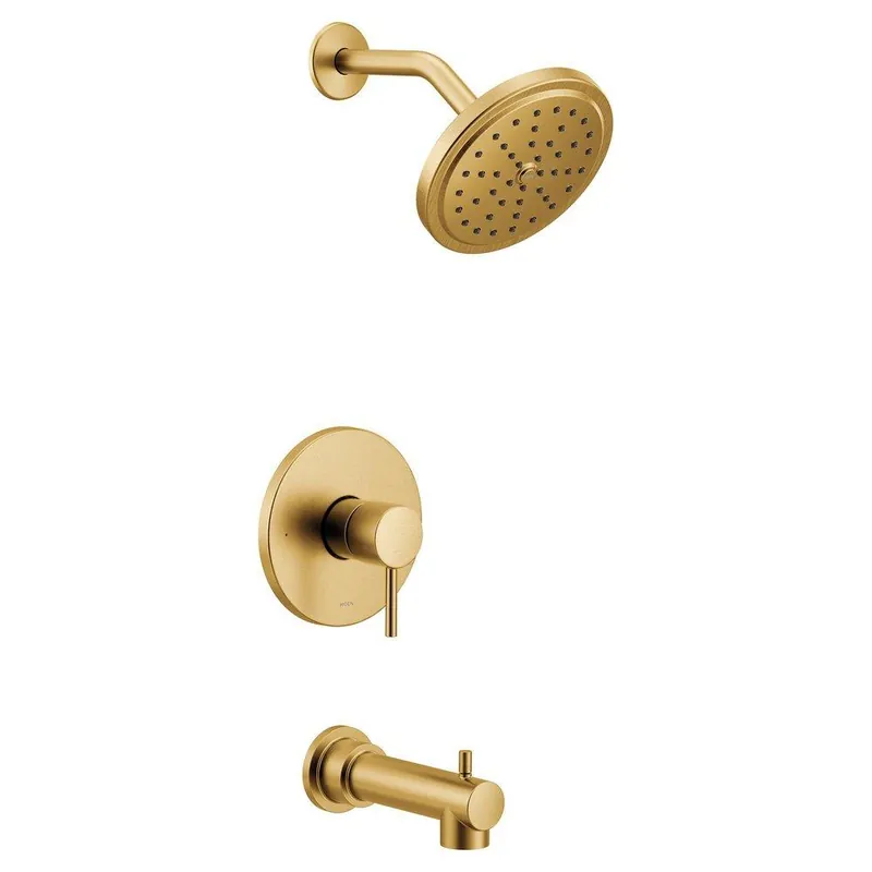 Moen UT3293EPBG Align Single Handle Bathtub & Shower Faucet in Brushed Gold (Trim Only)