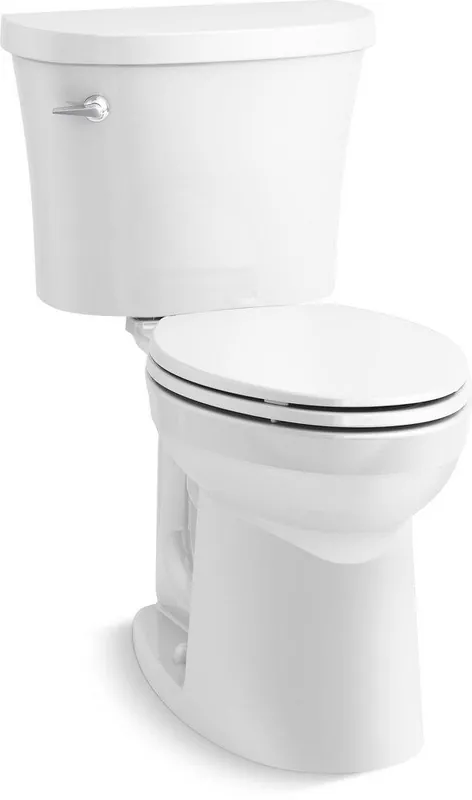 Kohler 26077-0 Kingston Complete Solution Two Piece Elongated Toilet 1.28 GPF