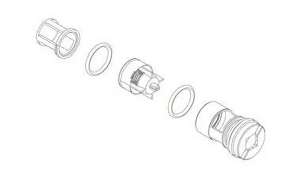 Kohler 1166639 Check Body Valve Kit for Kohler K-2972 , K2973 , K-2975 and K-2976 Thermostatic Mixing Valves