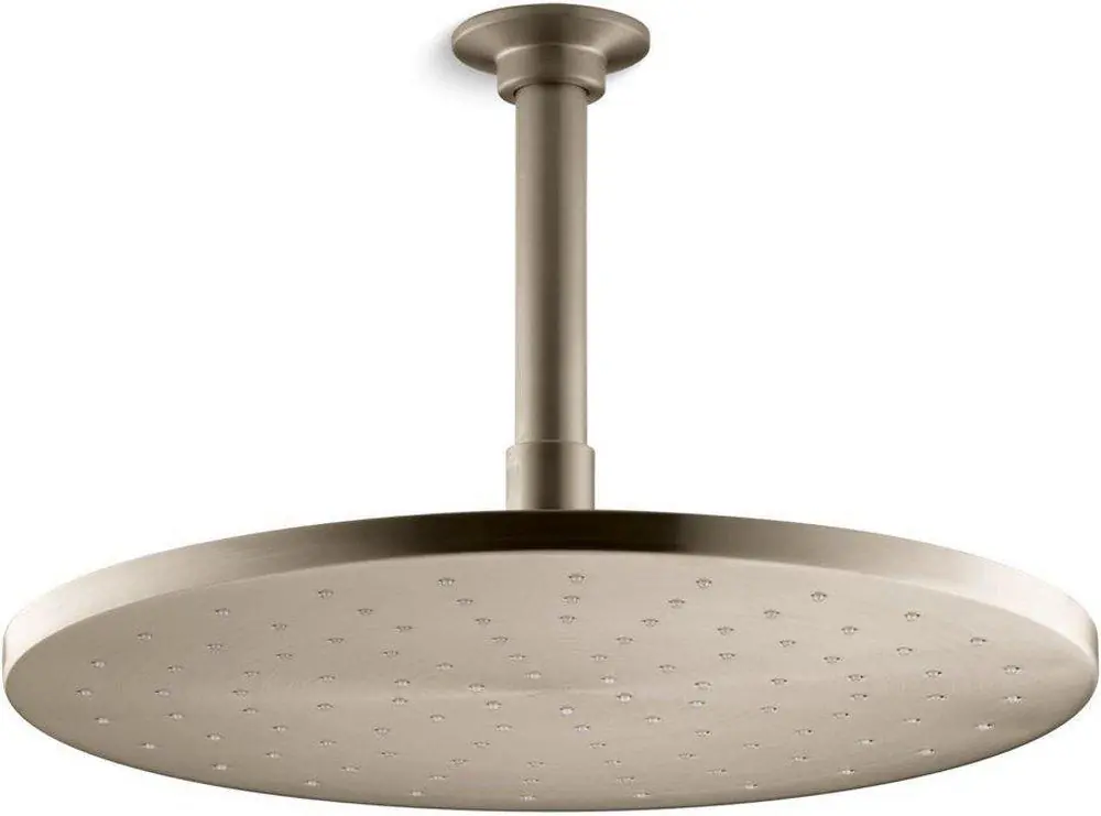 Kohler 13690-BV Contemporary Single Function Showerhead in Vibrant Brushed Bronze