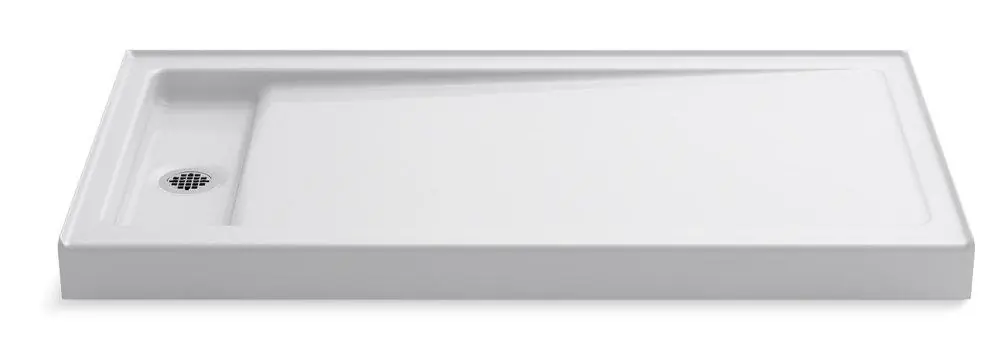 Kohler 9163-0 Bellwether 60 in. x 32 in. Shower Base with Left Drain