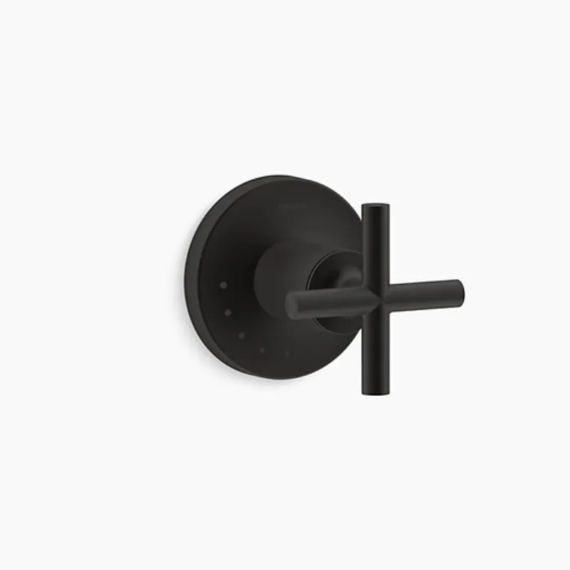 Kohler T14490-3-BL Purist Single Handle Valve Trim in Matte Black