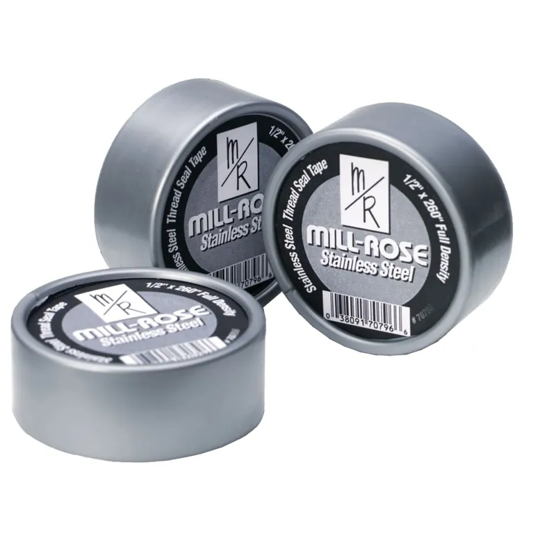 Mill Rose 70891 STN STL PTFE TAPE 1/2X260