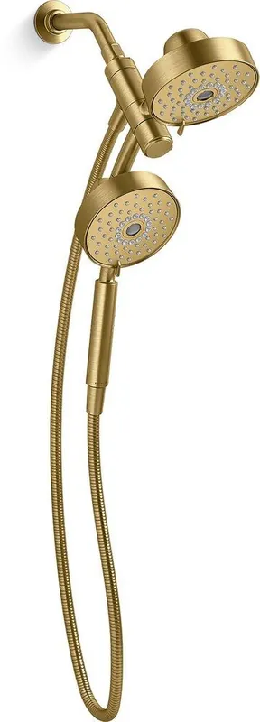 KOHLER 23219-2MB Purist Multi Function Hand Shower in Vibrant Brushed Moderne Brass