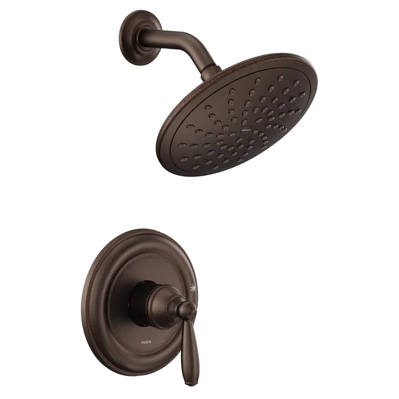 Moen UT2252EPORB Brantford M-CORE 2-Series Eco Performance 1-Handle Shower Trim Kit in Oil Rubbed Bronze