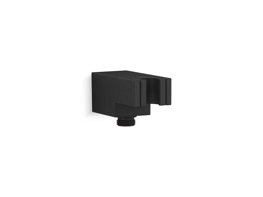 KOHLER 26310-BL Statement Hand Shower Holder in Matte Black
