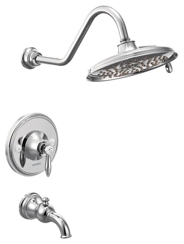 Moen TS32104 Weymouth tub/shower trim kit in polished chrome
