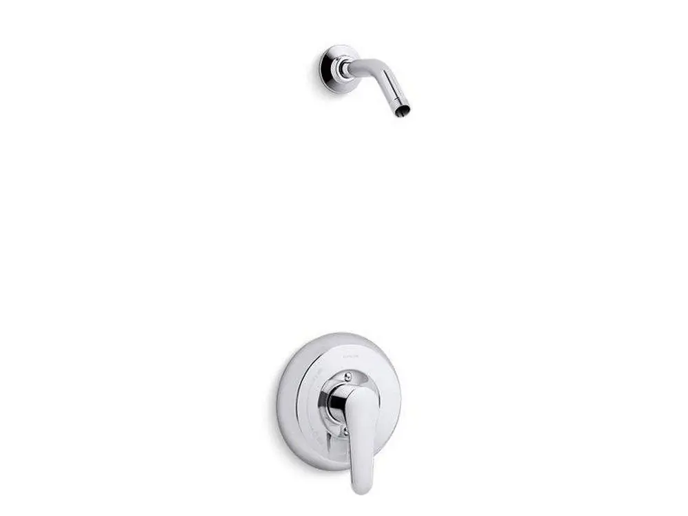 Kohler TLS98009-4-CP July Single Handle Shower Faucet in Polished Chrome Trim Only