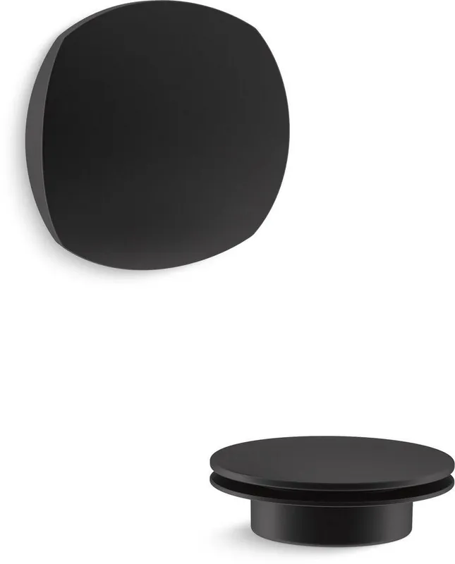 KOHLER T37391-BL PureFlo 3-1/8 in. Bath Cable Drain Trim in Matte Black
