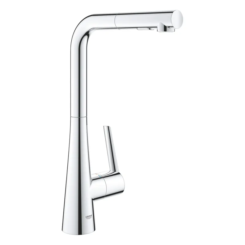 Grohe 33893002 Single-Handle Pull-Out Kitchen Faucet Dual Spray 1.75 GPM