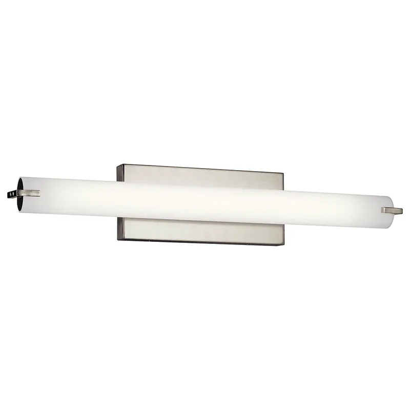 Kichler 11149NILED This LED 26 Inch Linear Wall Fixture Power  Brushed Nickel