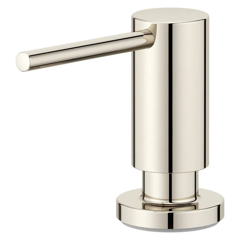 Pfister KSD-MDRD Modern 3-7/16 in. 18 oz. Kitchen Soap Dispenser in PVD Polished Nickel