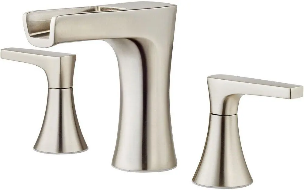 Pfister LG49-MF1K Kelen Two Handle Widespread Bathroom Sink Faucet in Brushed Nickel