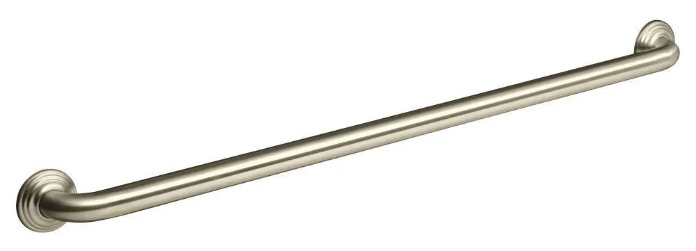 Kohler 10544-BN Traditional 36 in. Grab Bar in Vibrant Brushed Nickel