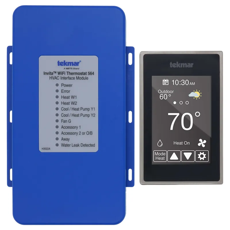 Tekmar Controls 564B Invita WiFi Thermostat 24V