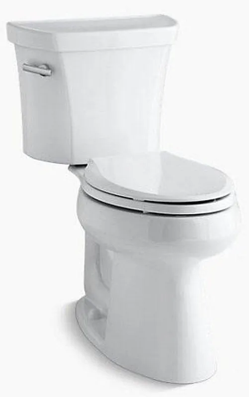 Kohler 3889-0 Highline 1.28 gpf Elongated Two Piece Toilet