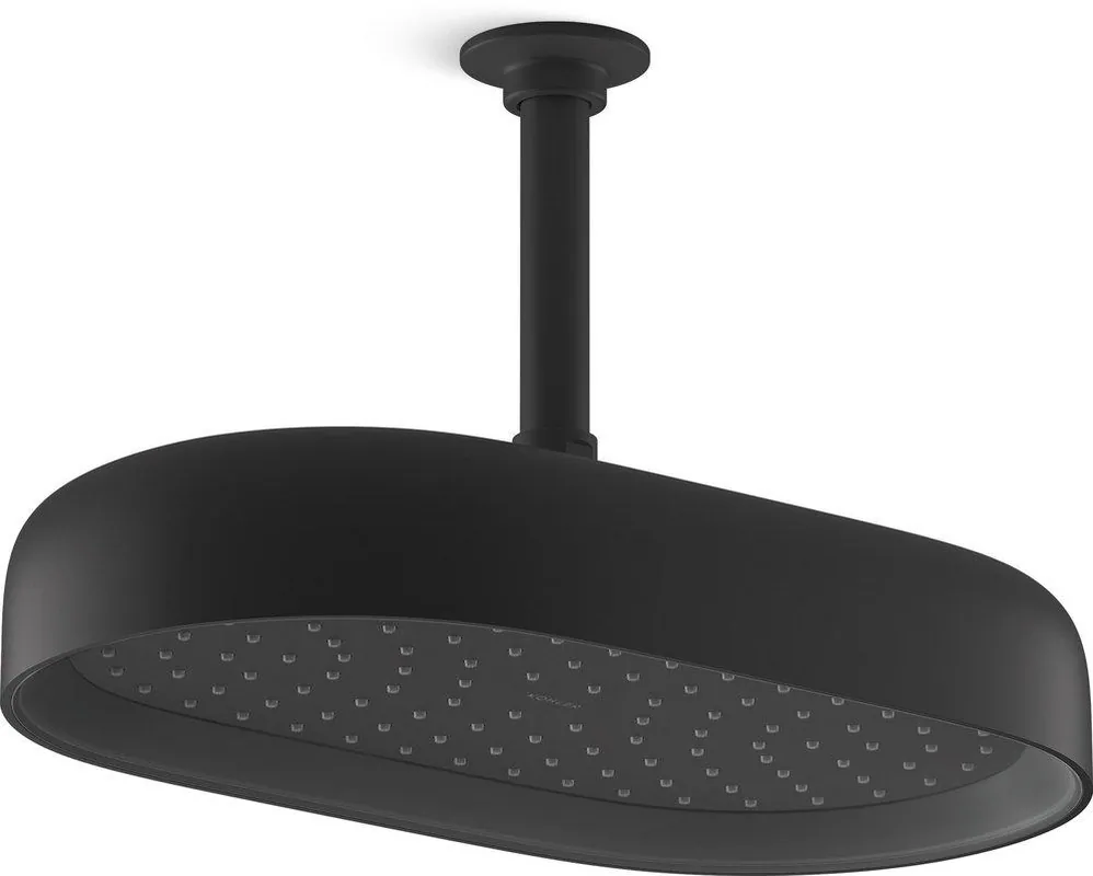 Kohler 26294-BL Statement Dual Function Showerhead in Matte Black