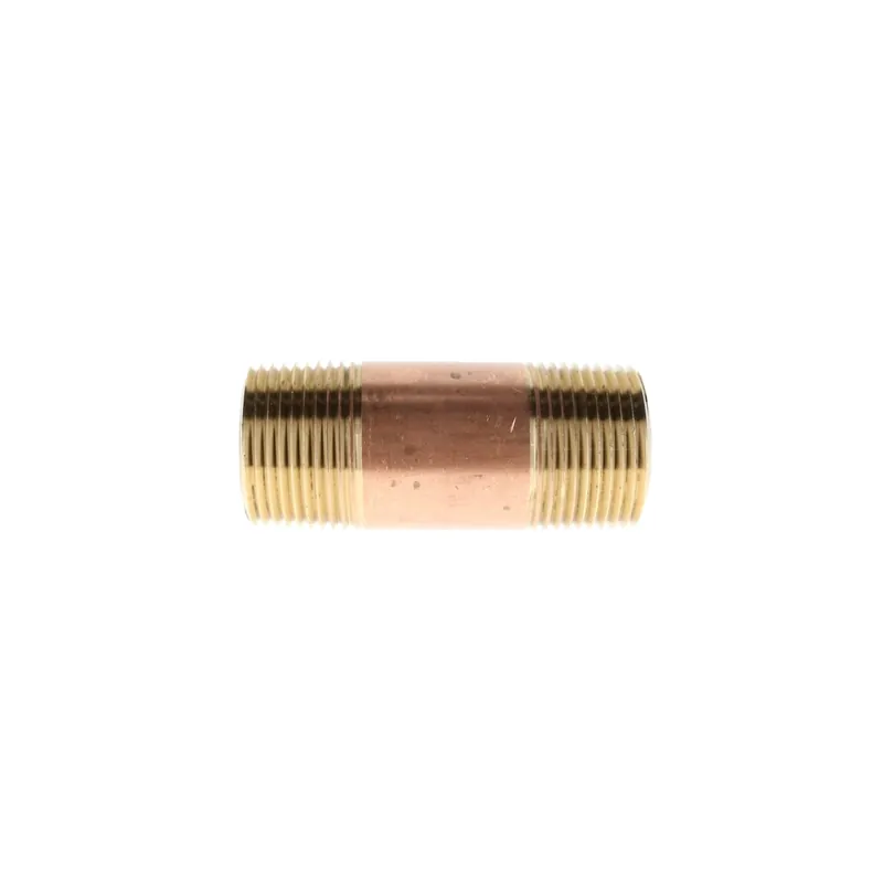 Legend Valve 311-106 1 x 4 Red Brass Pipe Nipple