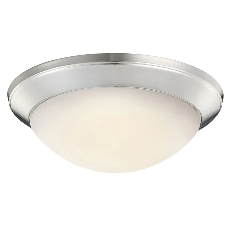 Kichler 8881NI The Ceiling Space 14in 1 light flush mount